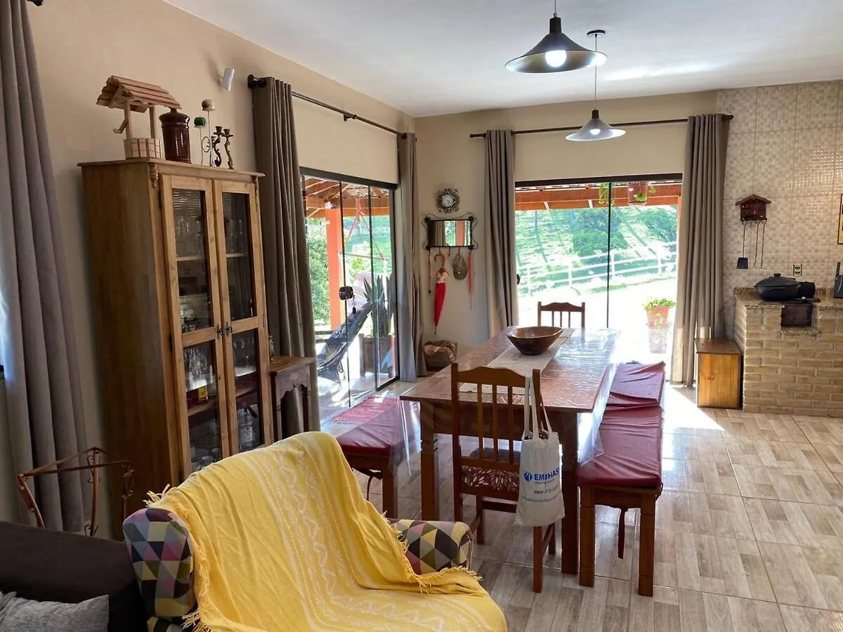 فيلا Sitio Tio Jonas - Rancho Queimado - Casa Da Colina البرازيل