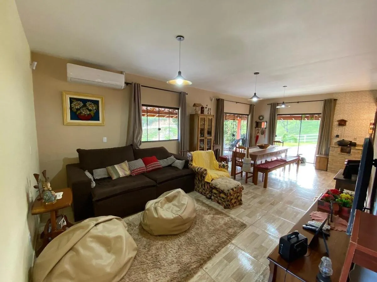فيلا Sitio Tio Jonas - Rancho Queimado - Casa Da Colina البرازيل